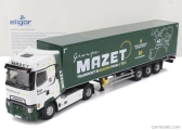 Eligor Renault T-line High Truck Cassonato Mazet Transports 2023 1:43 Bielozelený