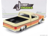 Jada Chevrolet C-10 Pick-up Custom 1985 1:24 Krémově Hnědá Oranžová