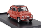 Brumm Fiat 500f Tetto Chiuso - uzavretý 1965 1:43 Rosso Medio