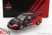 Cm-models Mitsubishi Lancer Evo Ix N 0 Racing Advan 2003 1:64 Černá Červená