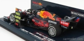 Minichamps Red bull F1 Rb16b Honda Ra620h Team Aston Martin N 33 Winner Abu Dhabi Gp Majster sveta s Pit Board 2021 Max Verstappen 1:43 Matná modrá žltá červená