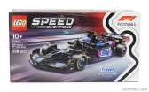 Lego Alpine Lego Speed Champion - F1  A524 Team Bwt Alpine Season 2024 - 258 Pezzi - 258 Pcs Černá Modrá Růžová