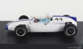 Brumm Cooper F1  T56 N 44 Belgium Gp 1961 M.gregory - With Driver Figure 1:43 Bílá Modrá