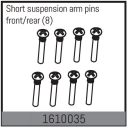 Short suspension arm pins front/rear (8)