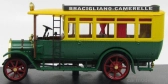 Rio-models Fiat 18bl Bus Bracigiano - Camarelle 1916 1:43 Zeleno-žltá