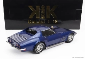 Chevrolet Corvette C3 1972 v mierke Kk - s odnímateľnou strechou 1:18 modrá