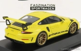 Minichamps Porsche 911 991-2 Gt3 Rs Coupe 2018 - Golden Rims 1:43 Závodní Žlutá