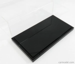 Atlantic Vetrina display box Detroit Base Nera - Black Base - Lungh.lenght Cm 23 X Largh.width Cm 12 X Alt.height Cm 8.5 (altezza Interna 8 Cm ) 1:24 Black - Plastic Display