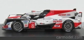 Spark-model Toyota Ts050 Hybrid 2.4l Turbo V6 Team Toyota Gazoo Racing N 8 Winner 24h Le Mans 2018 F.alonso - S.buemi - K.nakajima 1:87 Bílá Červená Černá