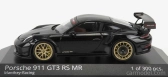 Minichamps Porsche 911 991-2 Gt3 Rs Mr Team Manthey Racing 2018 - Golden Rims 1:43 Black