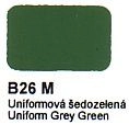 Agama Email B26 M Jednotná sivo-zelená