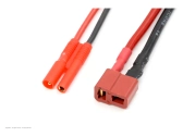 Konverzní kabel Deans přístroj - 2.0mm zlacený 20AWG