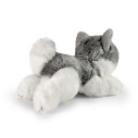 Rappa Plyšový pes husky ležiaci 20 cm ECO-FRIENDLY