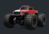 RC obojživelné auto Valiant, červená + náhradní baterie