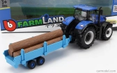 Bburago New Holland T7.315 1:32 s doplňky (sada 6ks)
