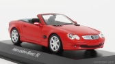 Minichamps Mercedes benz Sl-class (r230) 2001 1:43 Červená