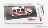 Schuco Mercedes benz G-class Notarzt Police 1995 1:87 Bílá Červená