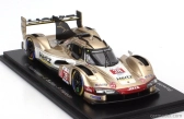 Spark-model Porsche 963 9rd 4.6l Turbo V8 Team Hertz Jota N 38 24h Le Mans 2024 Jenson Button - Phil Hanson - Oliver Rasmussen 1:43 Bílé Zlato