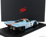 Spark-model Porsche 917k 4.5l Gulf Team John Wyer Automotive Engineering N 2 Winner 24h Daytona 1970 Pedro Rodriguez - Leo Kinnunen - Brian Redman 1:18 Světle Modrá Oranžová