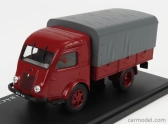 Edicola Renault Truck Telonato 2 Tonnes Plateau A Didelles Bache 1947 1:43 Červená sivá
