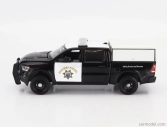 Motor-max Dodge Ram 1500 Pick-up Laramine Crew Cab California Highway Patrol Police 2019 1:27 Černá Bílá