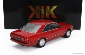 Kk-scale Mercedes benz S-class 500 Sec (c126) Coupe 1985 1:18 Red Met