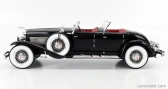 Matrix scale models Duesenberg Sj 2608 Torpedo Pheaton Walker Cabriolet Open 1930 1:18 Black