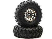 Duratrax koleso 1,9" Class 1 Showdown CR C3 chróm (2)