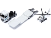 SIKU Super – policajný ťahač MAN s vrtuľníkom 1:87