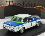 Trofeu BMW 2002 Ti (nočná verzia) N 8 Rally Acropolis 1972 T.fall - M.wood 1:43 Bielo modrá