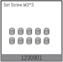1230901 - Set Screw M3*3 (10)