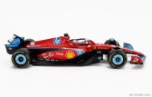 Bburago Ferrari F1  Sf-24 Team Scuderia Ferrari N 16 3rd Miami Gp 2024 Charles Leclerc 1:18 Červená Černá Světle Modrá