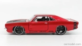 Maisto Dodge Chartger R/t Coupe 1969 1:24 Red Met Black