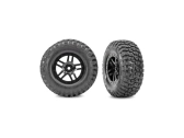 Traxxas kolo 2.2/3.0", disk SCT Split-Spoke černý, pneu BFGoodrich Mud-Terrain T/A KM2 (2) (4WD p/z, 2WD z)