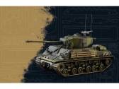 Itateri M4A3E8 Sherman Fury (1:56)