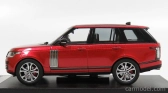 Lcd-model Land rover Range Rover Sv Autobiography Dynamic 2017 1:43 Red Met