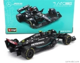Bburago Mercedes gp F1 W14 Team Mercedes-amg Petronas F1 N 44 1:43, čierna