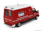 Edicola Peugeot J5 Maxum Van Fire Engine Secours D'urgence Aux Asphyxies Et Blesses 1982 1:43 červená biela