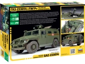 Zvezda ruské obrnené vozidlo GAZ Tiger (1:35)