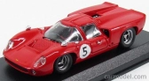 Najlepší model Lola T70 Coupe N 5 Winner Sweden Gp 1967 Y.rosqvist 1:43 Červená