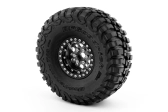 1,9'' hliníkové disky pre 1/10 crawler/expedition čierne - 2 ks