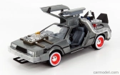 Jada De lorean Time Machine - Back To The Future 3 - Ritorno Al Futuro 3 1:24 Silver