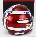 Mini prilba Bell prilba F1 Casco Prilba Renault A522 Team Alpine Bwt N 31 Sezóna 2022 Esteban Ocon 1:2 Červená biela