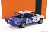 Ixo-models Lada fiat 2105 Vfts N 159 Rally 1000 Lakes 1987 Eugenijus Tumalevicious - Pranas Videika 1:18 Bílá Modrá