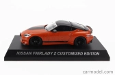Kyosho Nissan Fairlady Z Coupe Customed Edition 2023 1:64 Oranžová Černá