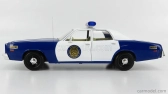 Greenlight Plymouth Fury Police Osage County Sheriff 1975 1:18 Modrá Bílá