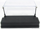 Triple9 Vetrina display box Lungh.lenght Cm 27 X Largh.width Cm 12.6 X Alt.height Cm 11.3 (altezza Interna Cm 9.6) - Luci Funzionanti - With Led 1:43 Plastový Displej