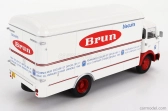 Edicola Berliet Gak Truck Biscuit Brun 2-assi 1959 1:43 Bielo-červená
