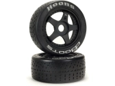 Arrma koleso s pneu 2,9" dBoots Hoons 42/100 strieborné (2)