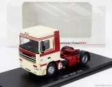 Premium classixxs DAF 95xf 430 Tractor Truck 2-assi 1997 1:43 Cream Red